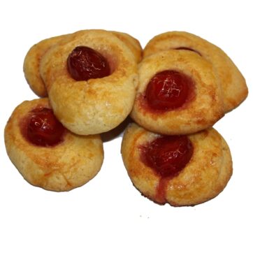 pasticcini pastafrolla ciliegia