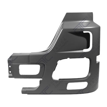 Paraurto Laterale Sinistro con Fendinebbia e Presa Aria Grigio Adatto a Mercedes Actros Megaspace 3 2008 - 2011
