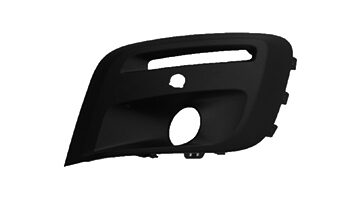 Modanatura Sinistra Nera Con Fendinebbia Con Foro Parkassist