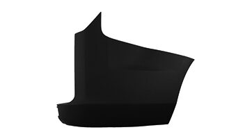 Cantonale Posteriore Destro Con Primer Porta Basculante Con Kit Staffa Passaruota Grigia