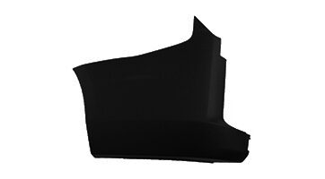 Cantonale Posteriore Sinistro Nero Porta Battente Con Kit Staffa Passaruota Nera
