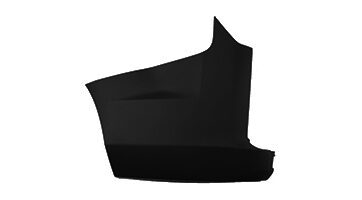 Cantonale Posteriore Sinistro Nero Porta Basculante Con Kit Staffa Passaruota Nera