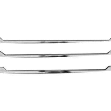 Set Strip Argento Per Griglia Centrale