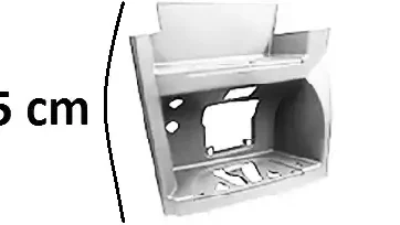 Pedana Sinistra Cabina Larga Bassa Smalto Bianco Db9147
