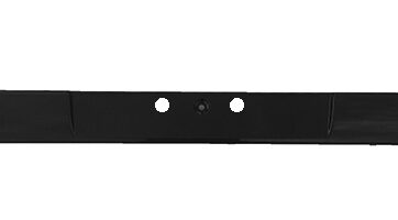 SPOILER CENTRALE ABS NERO LISCIO