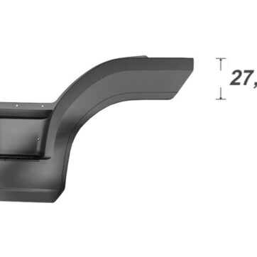 Pedana Parafango Sinistro Aletta H27,5Cm