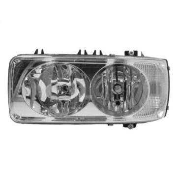 FARO SINISTRO MANUALE-ELETTRICO SENZA LAMPADINA (H7-H1-P21W-W5W) OMOLOGATO E9