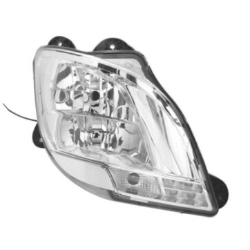 FARO DESTRO ELETTRICO SENZA MOTORE SENZA LAMPADINA (H7-H1-PY21W-LED) OMOLOGATO E9