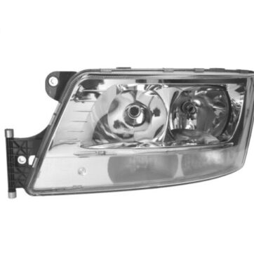 FARO SINISTRO ELETTRICO CON MOTORE CON LED PARKING SENZA LAMPADINA (H7-H7-LED) OMOLOGATO E9