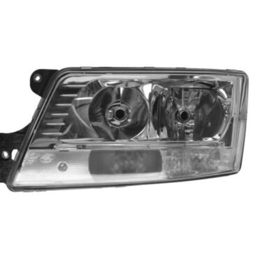 FARO SINISTRO MANUALE CON LED PARKING CON LUCE DIURNA SENZA LAMPADINA (H7-H7-LED) OMOLOGATO E9