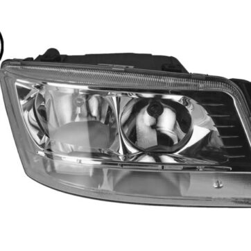 Faro Destro Elettrico Con Led Con Motore