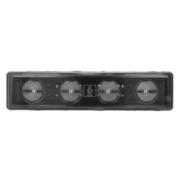LUCE VISIERA LED BIANCA SENZA LAMPADINA (LED) OMOLOGATO E9