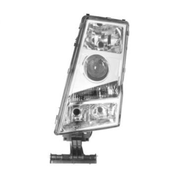 FARO SINISTRO MANUALE CONNETTORE ROTONDO SENZA LAMPADINA (H7-PY21W-W5W) OMOLOGATO E9