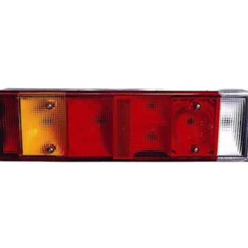 Fanale Post Sinistro Con Connettore Posteriore E Luce Targa