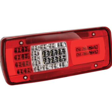 Fanale Post Sinistro Con Connettore Laterale E Luce Targa