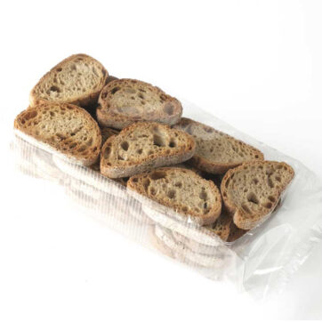 Crostini Integrali di Genzano da condire a piacere e per Zuppe e Minestre 1 Confezione da 150g