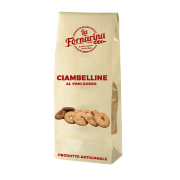 Ciambelline al Vino Rosso Artigianali in Confezione da 250g